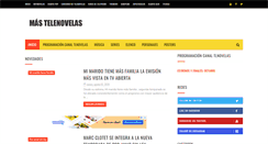 Desktop Screenshot of mastelenovelas.com